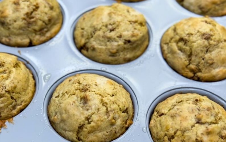 Sourdough bran muffins