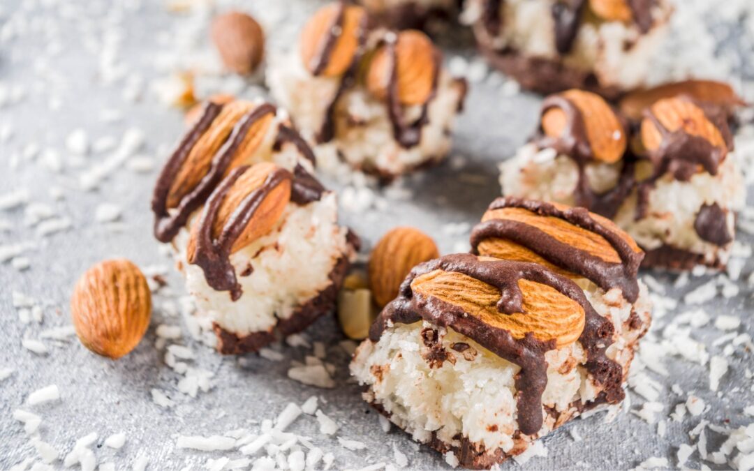 Coconut Cashew Chocolate Bars