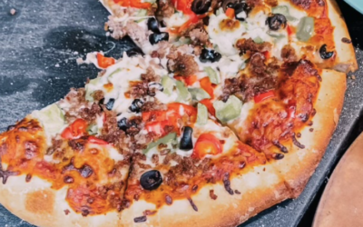 Sourdough Pizza Crust + a New Friday Night Family Tradition