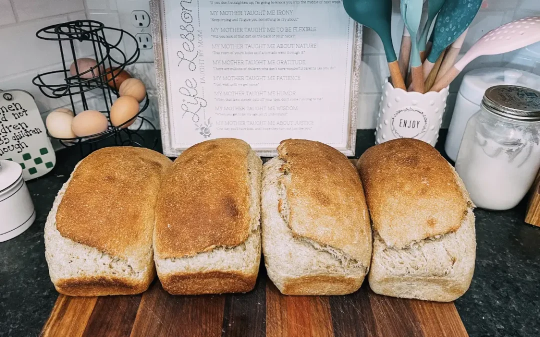 Sourdough Sandwich Loaf Recipe + Time Saving Tips