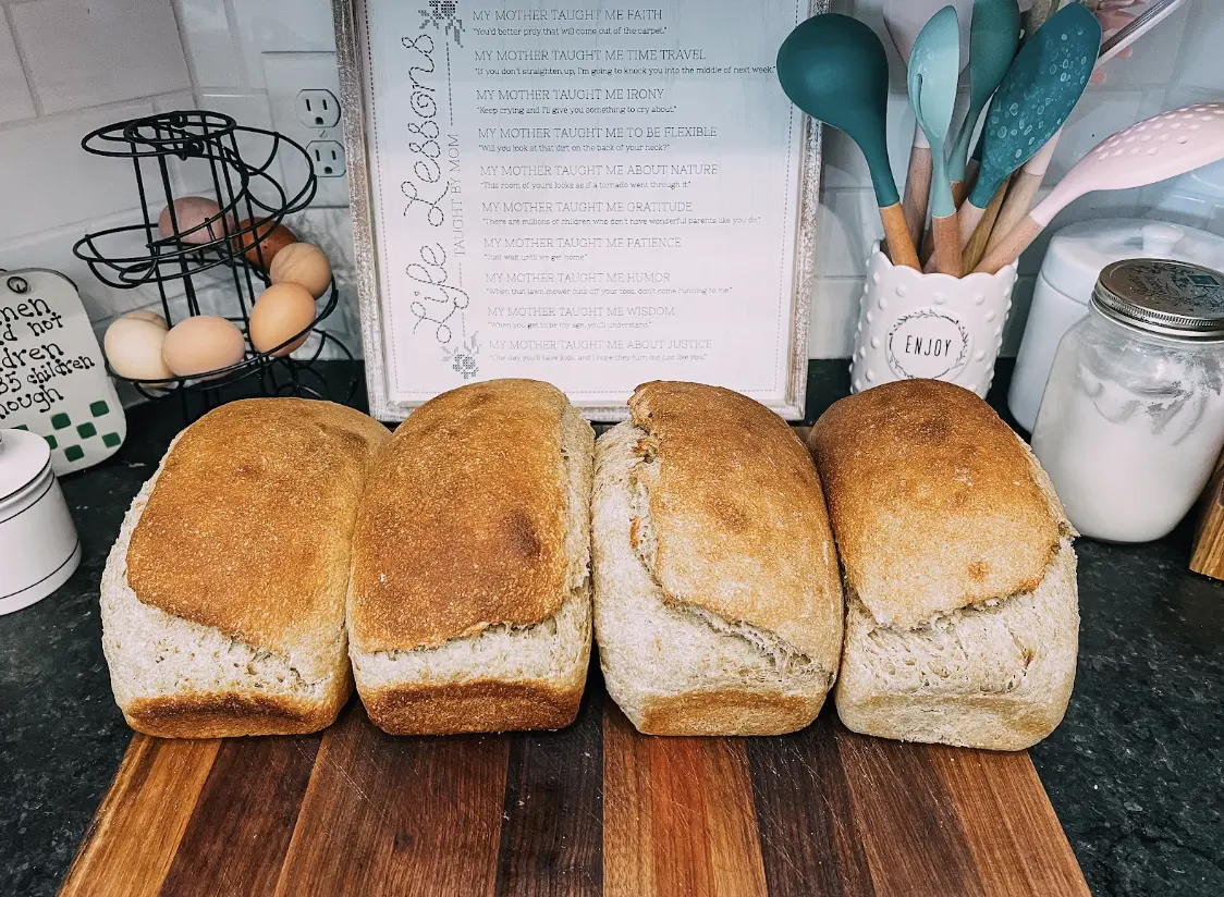 Sourdough Sandwich Loaf Recipe + Time Saving Tips