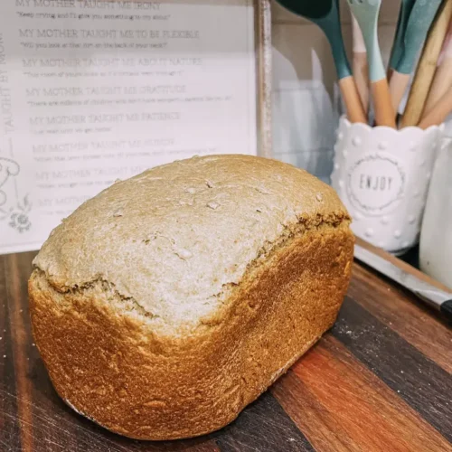bread machine sandwich bread recipe with freshly milled flour